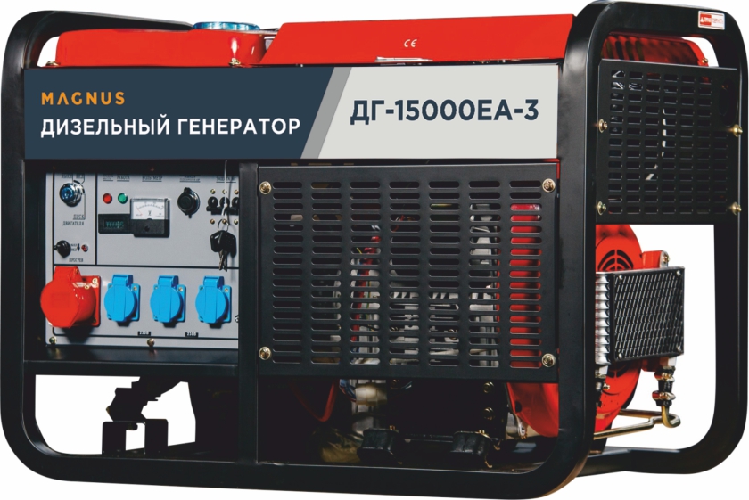 Генератор дизельный Magnus ДГ15000EA-3 с возм. подкл. ATS в Тамбове